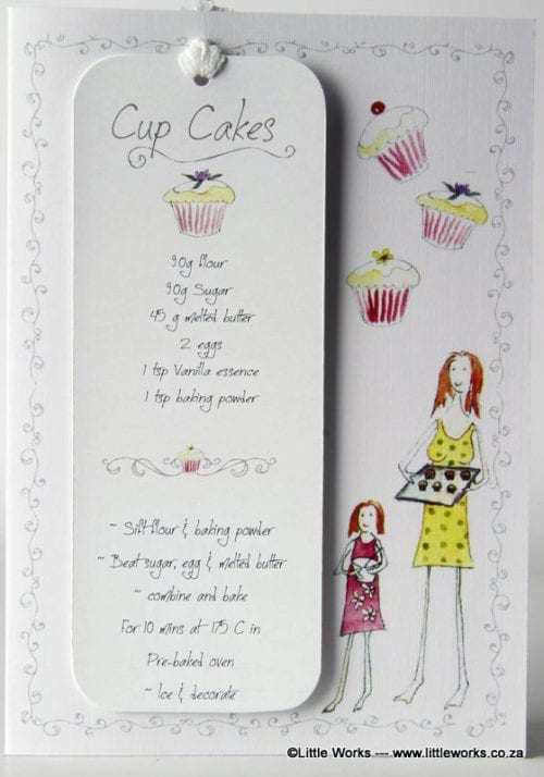 RCB1 - Bookmark - Cup Cakes