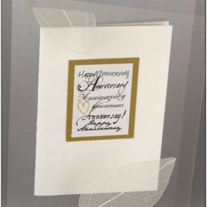 AAG - Golden Anniversary Greeting Card