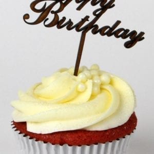 CTH1 - Happy Birthday Cupcake Holder