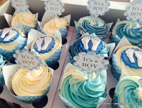 CTH18 - It's a Boy Cupcake Toppers