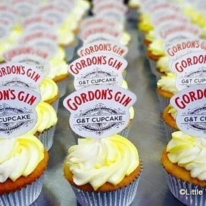 CTH27 - Gordons Gin Cupcake Toppers