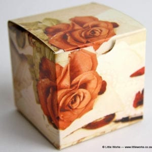 BOXOV3 - Vintage Rose Gift Box (Pack of 4 boxes)