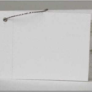 GT2 - Gift Tag Silver Spiral