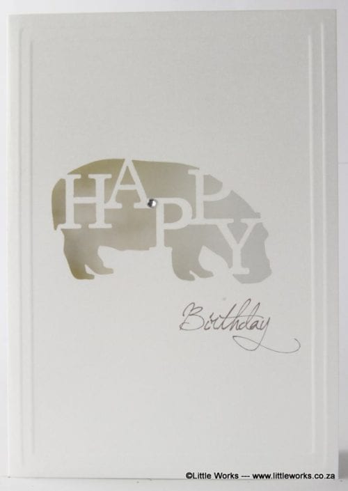 LCHBHI - Happy Birthday - Hippo